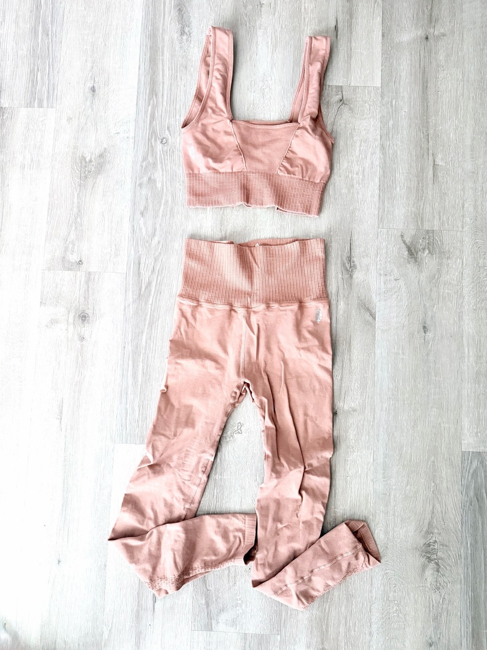 Free People Movement Good Karma Set | 7/8 Pant and Square Neck Bra | XS/S